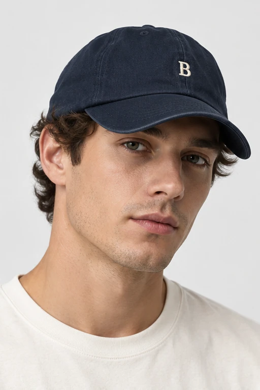 Studio Six-Panel Cap styled