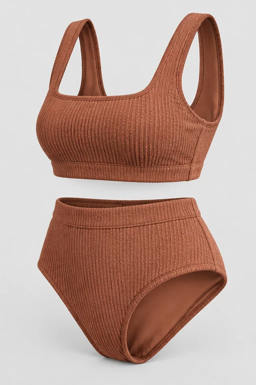 Sandstone Texture Swim Set styled